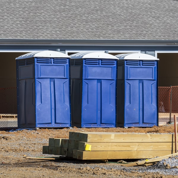 are there any restrictions on where i can place the porta potties during my rental period in Wakefield MA